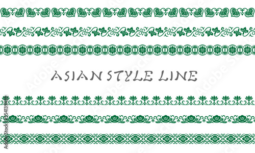 アジア調ライン06（緑）