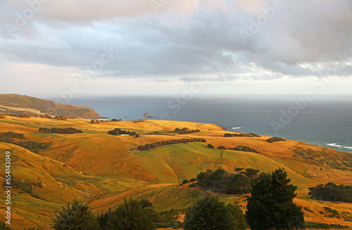 Sunset on Otago Peninsula - New Zealand