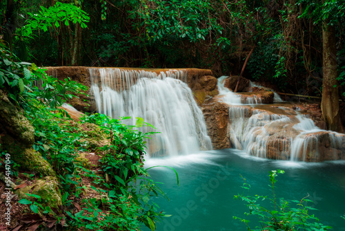 Fototapeta Naklejka Na Ścianę i Meble -  Waterfall in Thailand is beautiful