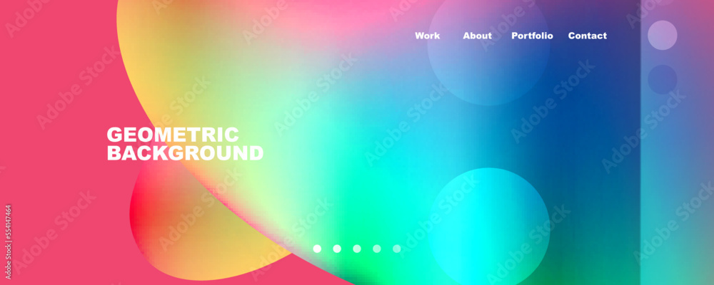 Circle, flowing shape composition geometric abstract background. Vector Illustration For Wallpaper, Banner, Background, Card, Book Illustration, landing page Circle, flowing shape composition geometric abstract background. Vector Illustration For Wallpaper, Banner, Background, Card, Book Illustration, landing page