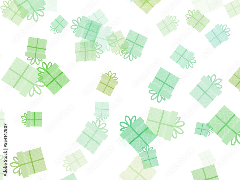 Christmas Pattern Gift Background