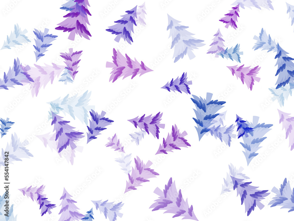 Fototapeta premium Christmas Pattern Fir Tree Background