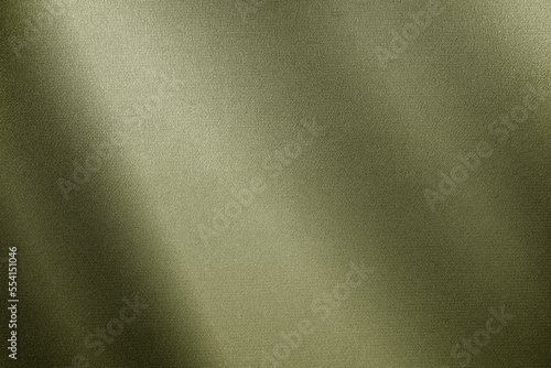 Obraz na płótnie Green brown silk satin. Gradient. Olive color. Luxury abstract background for design. Light dark shade. Matte, shimmer. Curtain. Drapery. Close-up. w salonie