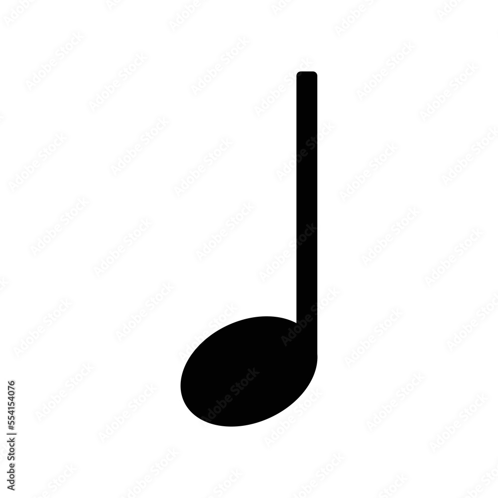 music note icon vector design template in white background music note icon vector design template in white background
