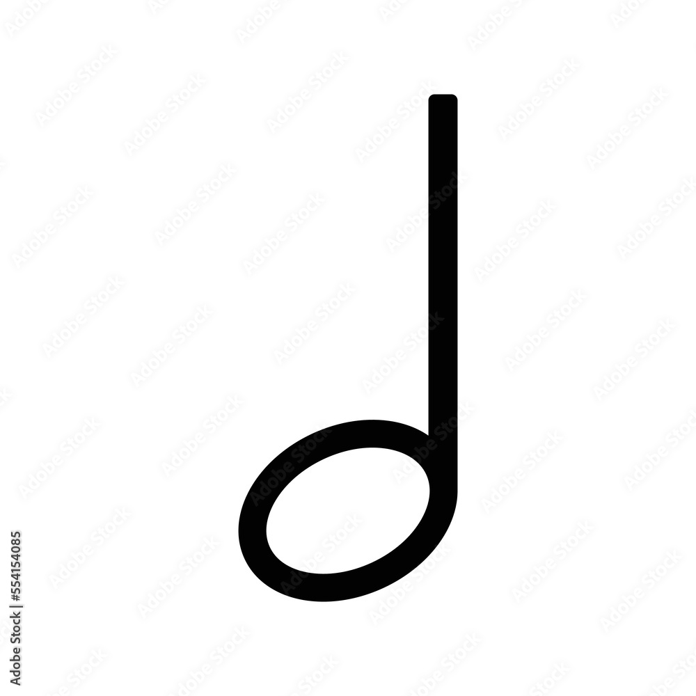 music note icon vector design template in white background music note icon vector design template in white background