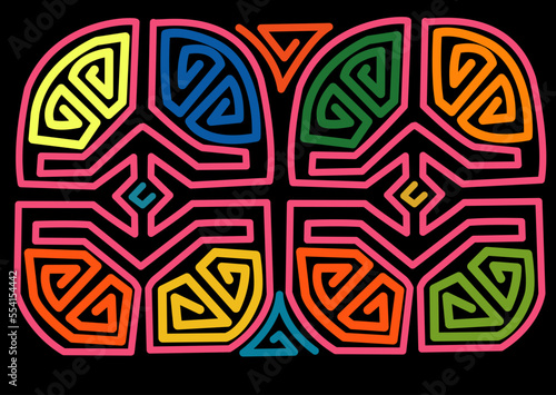 Mola from panama svg
