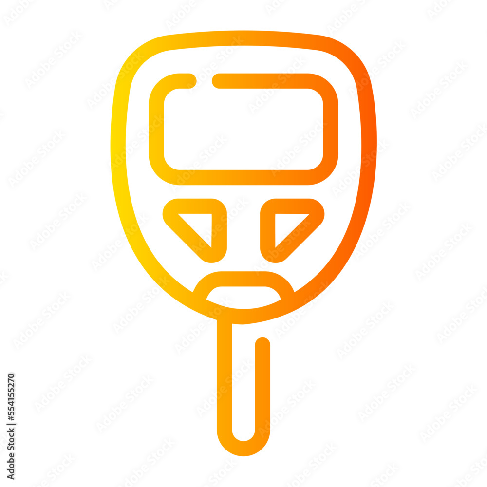 glucosemeter gradient icon glucosemeter gradient icon