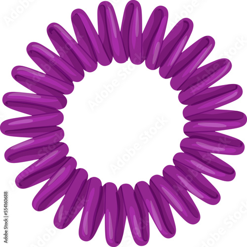 fashion hair band color icon vector. fashion hair band sign. isolated symbol illustration