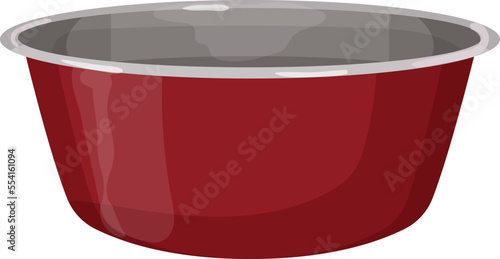 dog bowl pet color icon vector. dog bowl pet sign. isolated symbol illustration