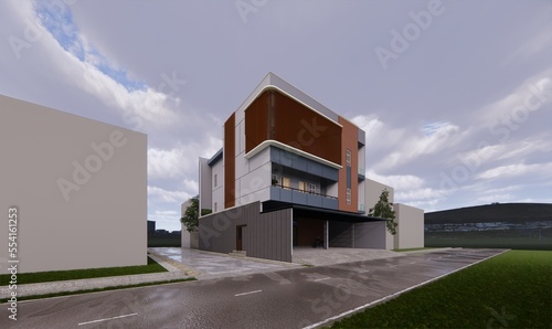 AzaLiving 2 boarding house with a modern architectural style © Gappa