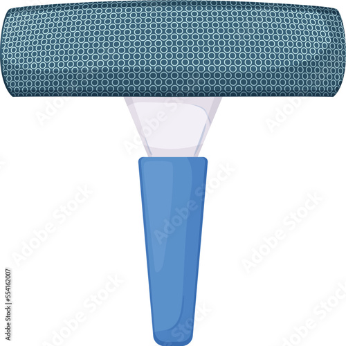 clean squeegee glass color icon vector. clean squeegee glass sign. isolated symbol illustration