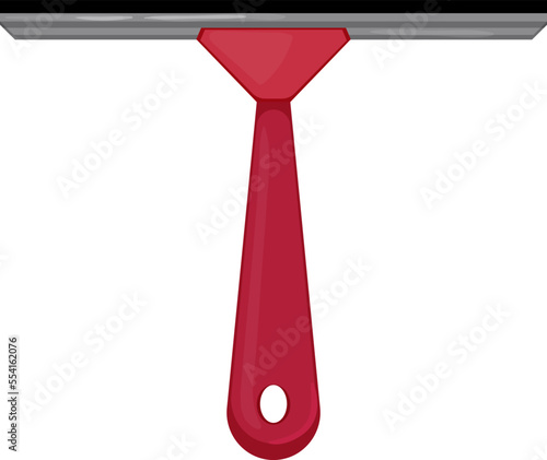 cleaning squeegee glass color icon vector. cleaning squeegee glass sign. isolated symbol illustration