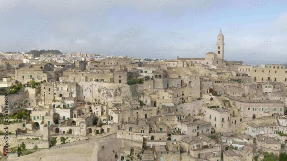 Beautiful Drone Shot Reveals Oldest City in Europe - Matera, Italy Beautiful Drone Shot Reveals Oldest City in Europe - Matera, Italy