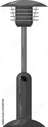 restaurant heater gas cartoon. restaurant heater gas sign. isolated symbol vector illustration