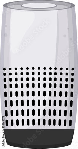 home ionizer air cartoon. home ionizer air sign. isolated symbol vector illustration
