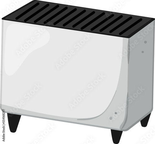 humidiffer ionizer air cartoon. humidiffer ionizer air sign. isolated symbol vector illustration