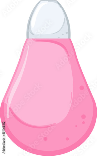 vacuum nasal aspirator cartoon. vacuum nasal aspirator sign. isolated symbol vector illustration