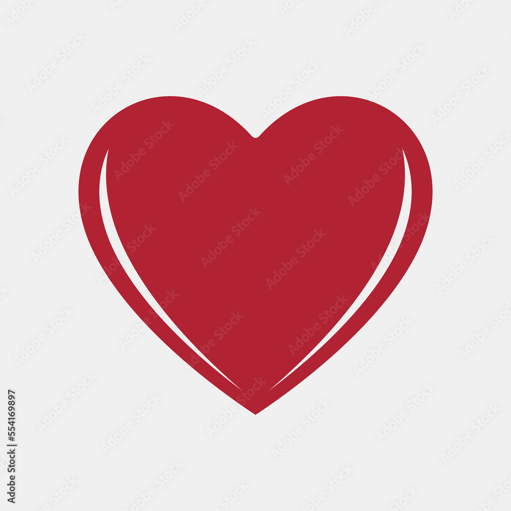Heart icon valentine day quality vector illustration cut Heart icon valentine day quality vector illustration cut