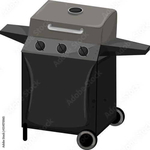 bbq barbecue grill cartoon. bbq barbecue grill sign. isolated symbol vector illustration