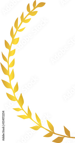 Gold Branch Leaf Laurel