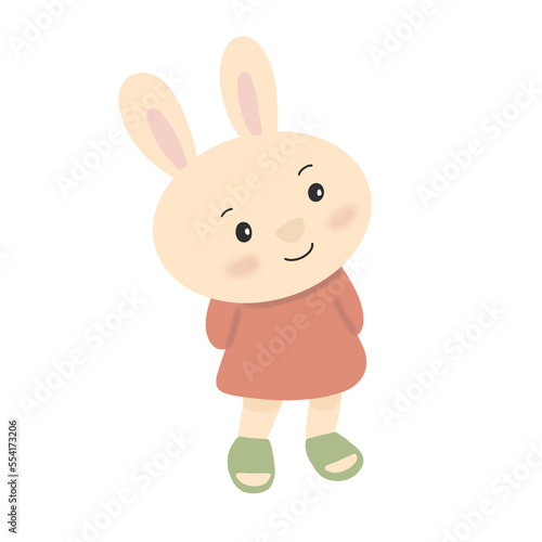 Cute rabbit for decorative,year of the rabbit.