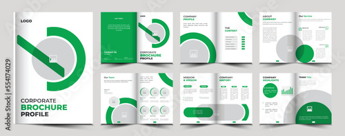  corporate company profile brochure template design