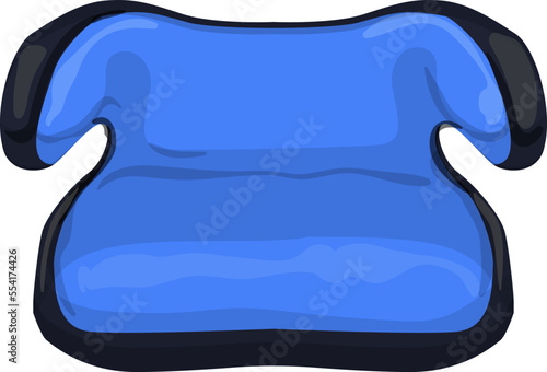 toddler baby car seat cartoon. toddler baby car seat sign. isolated symbol vector illustration