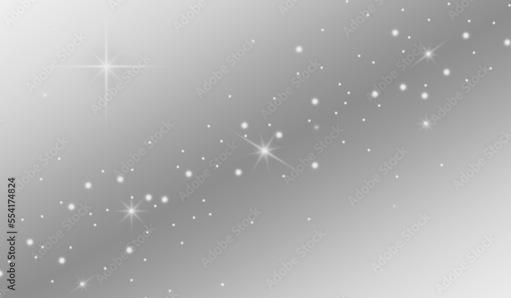 Fototapeta premium Twinkle star pattern for photo effect and overlay. Abstract blurry star light for background.