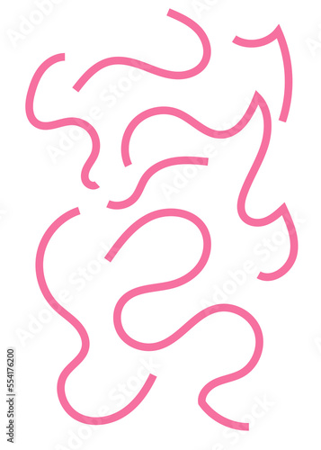 Wallpaper Mural Squiggly Lines Abstracts Background  Torontodigital.ca