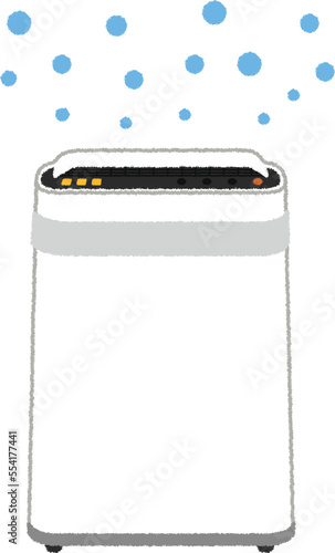 空気清浄機のイラスト