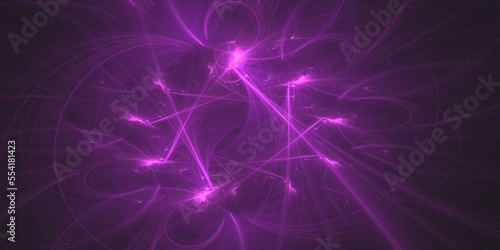3D rendering abstract multicolor fractal background  © Faruk