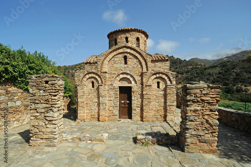 L'église Notre-Dame de Fodélé près de Gazi en Crète
