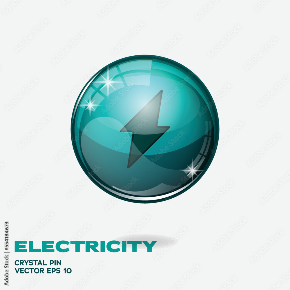 Electricity 3D Buttons Electricity 3D Buttons
