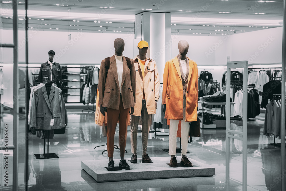 Casual male store shop
