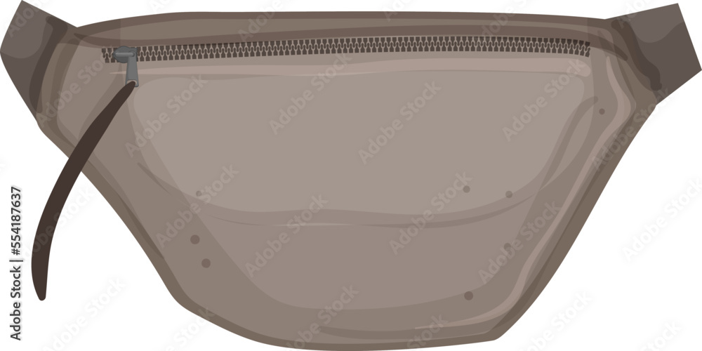 purse waist bag cartoon. purse waist bag sign. isolated symbol vector illustration purse waist bag cartoon. purse waist bag sign. isolated symbol vector illustration
