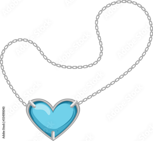 necklace jewelry luxury cartoon. necklace jewelry luxury sign. isolated symbol vector illustration