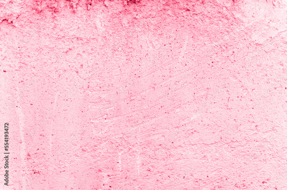 concrete background. texture of old dirty pink concrete stone wall as backdrop. grunge grey cement surface like structure paper material close up. toned in viva magenta, trend color of the year 2023 concrete background. texture of old dirty pink concrete stone wall as backdrop. grunge grey cement surface like structure paper material close up. toned in viva magenta, trend color of the year 2023