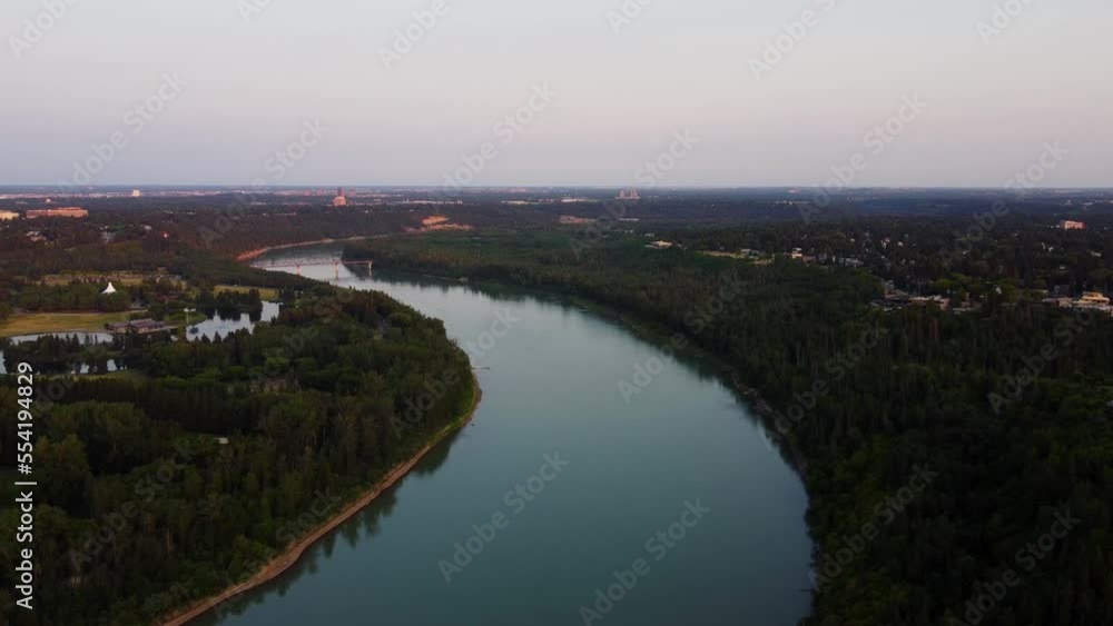 Edmonton River Vally summer time Edmonton River Vally summer time