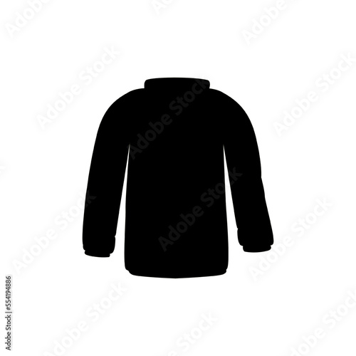 simple jacket illustration icon