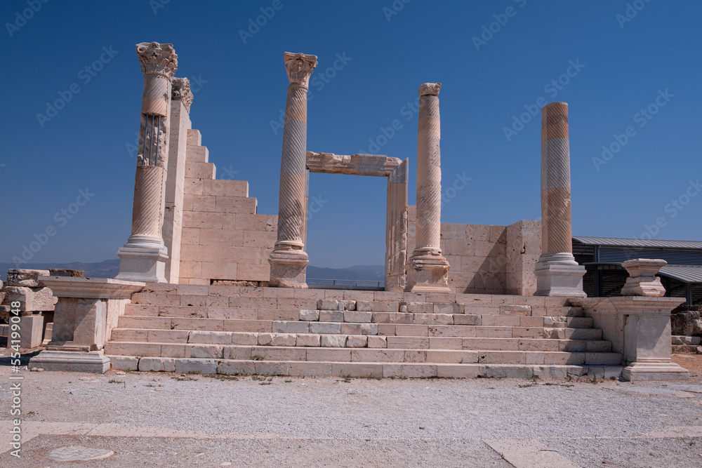 Laodicea Ancient City, The second largest ancient city in Turkey after Ephesus, Denizli
