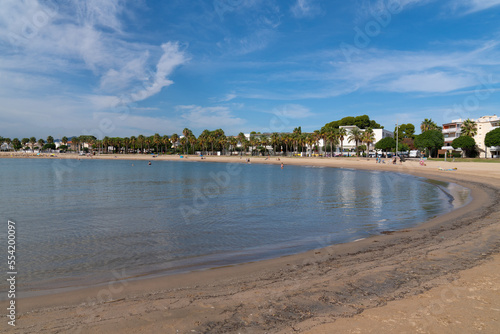 Cambrils Spain beach Platja de la Llosa Costa Dorada Catalonia