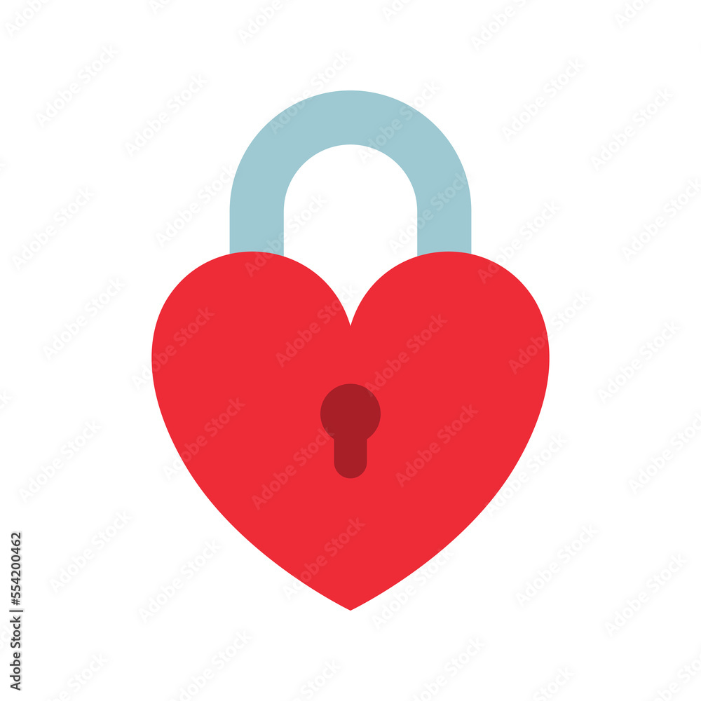 Heart padlock icon. Happy Valentines day. Love symbol with heart lock shaped. Heart padlock icon. Happy Valentines day. Love symbol with heart lock shaped.