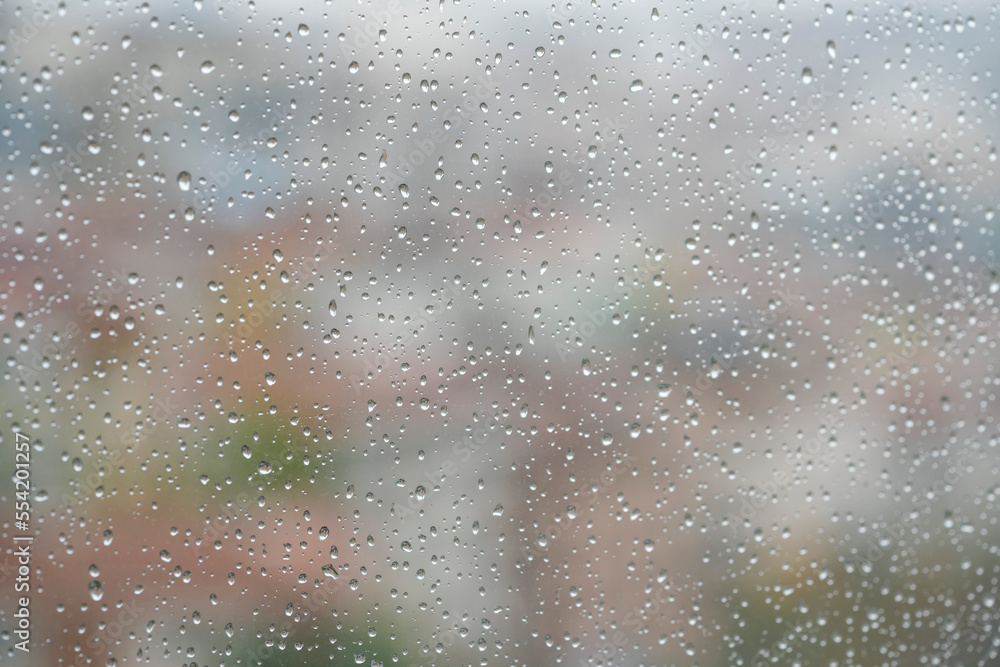 rain drops on window