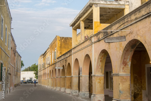 Street at the Stone Town in the Island of Mozambique