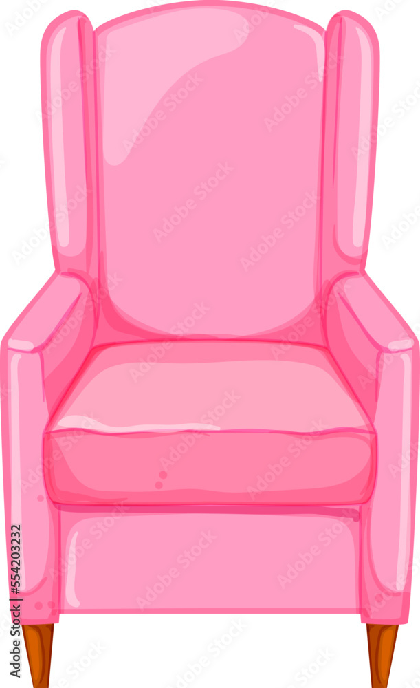 empty armchair chair cartoon. empty armchair chair sign. isolated symbol vector illustration empty armchair chair cartoon. empty armchair chair sign. isolated symbol vector illustration
