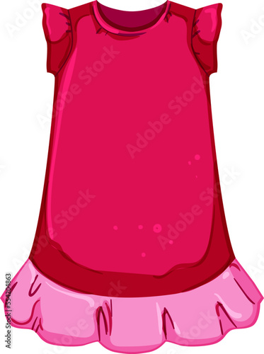 beauty sleepshirt girl cartoon. beauty sleepshirt girl sign. isolated symbol vector illustration