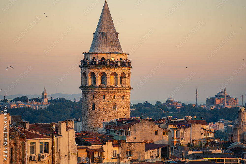 Istanbul Galata Tower top destinations in Istanbul, Turkey landmarks