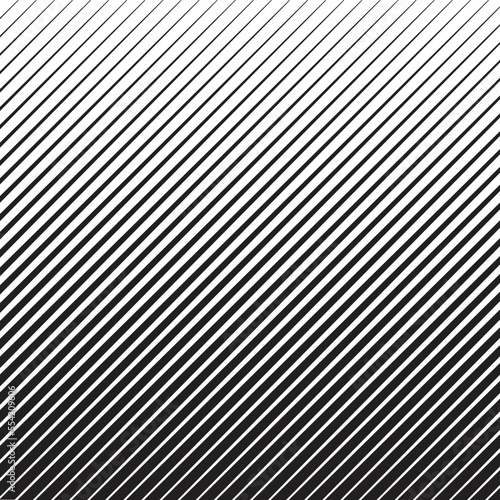 Abstract Black Diagonal Striped Background . Vector parallel slanting, oblique lines texture 