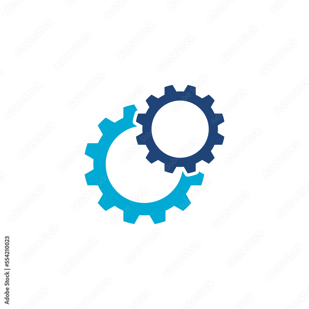 Cogwheel icon Settings gear line icon. Cogwheel icon Settings gear line icon.