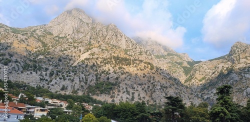 panorama of the mountains